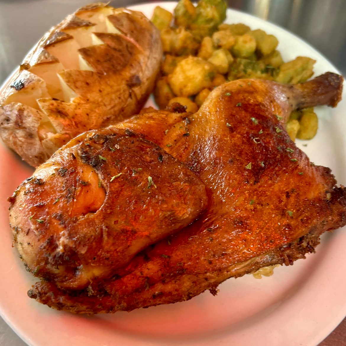 Roast Half Chicken.