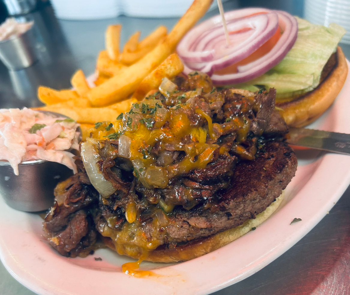 Prime Rib Burger.