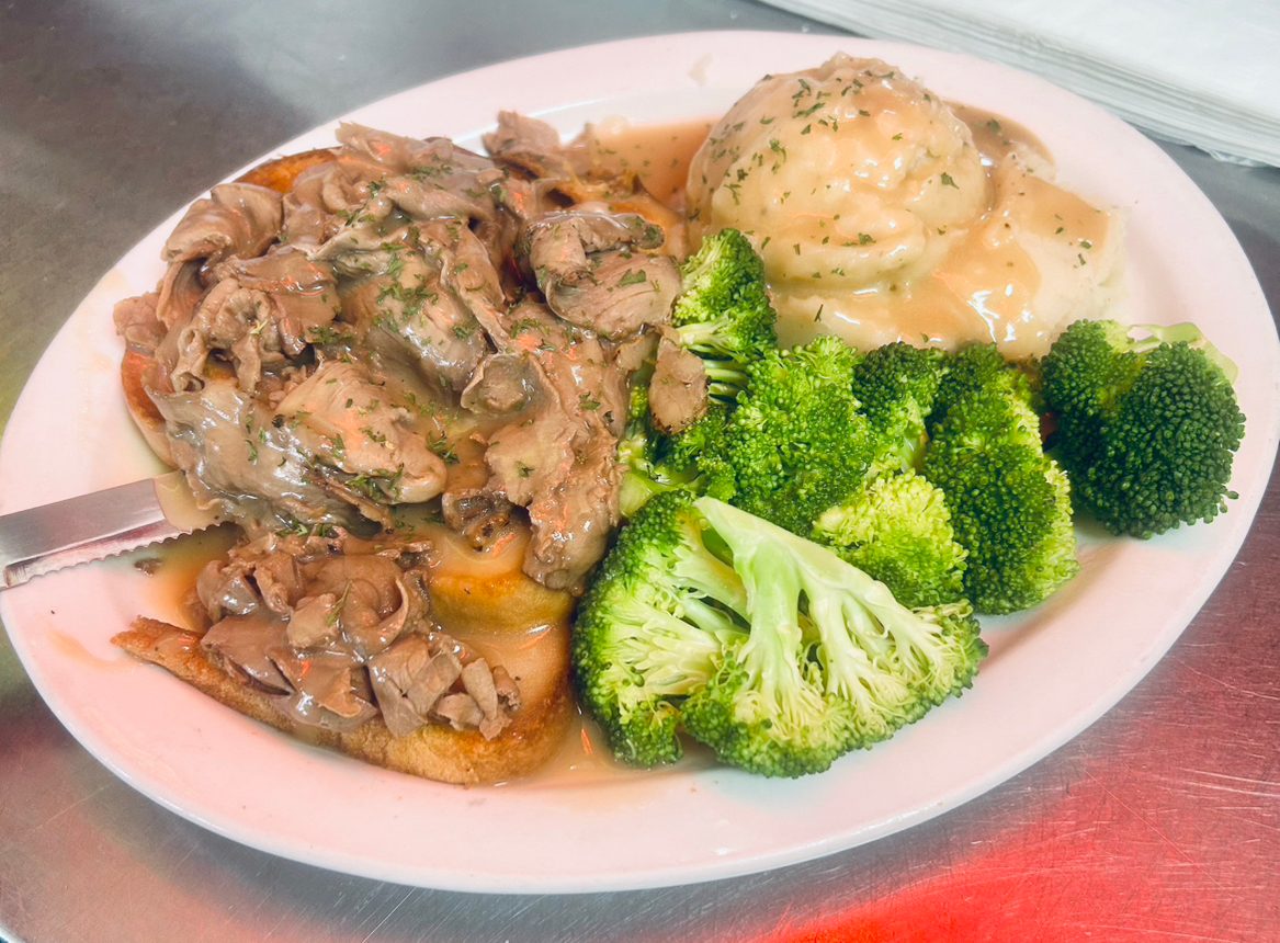 Roast Top Sirloin of Beef.