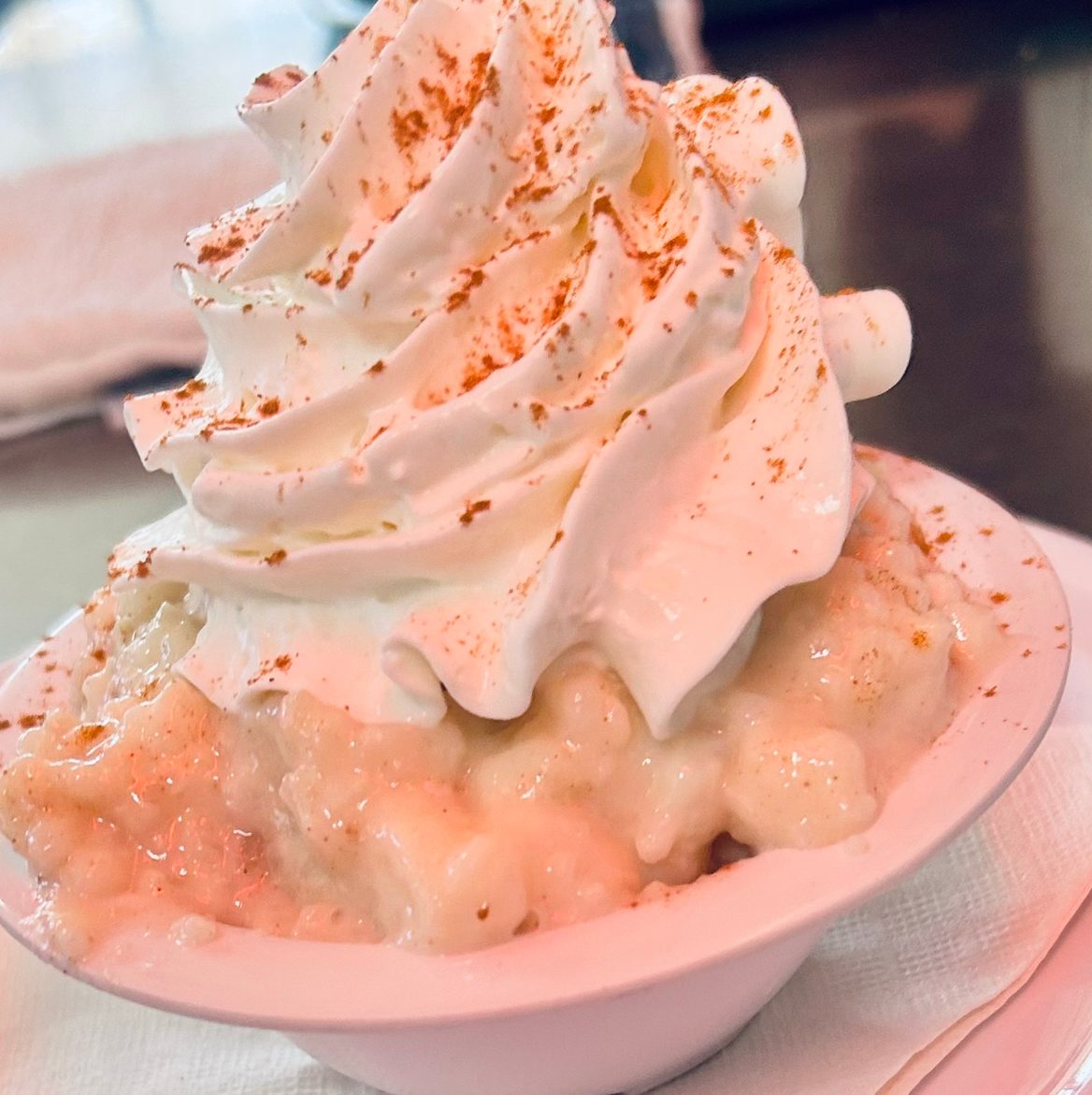 Creamy Rice Pudding.