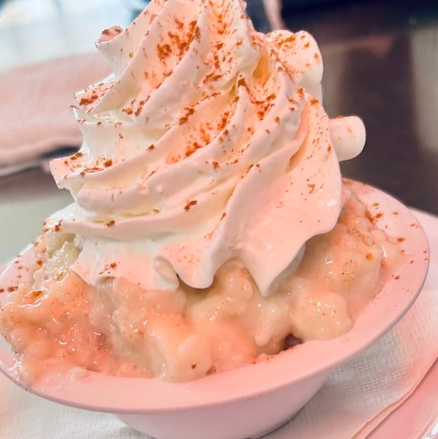 Creamy Rice Pudding.