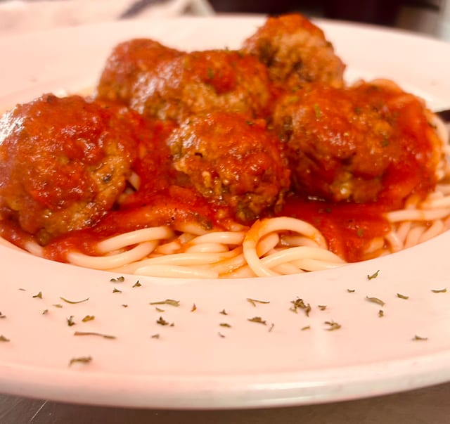 Spaghetti and Meatballs.