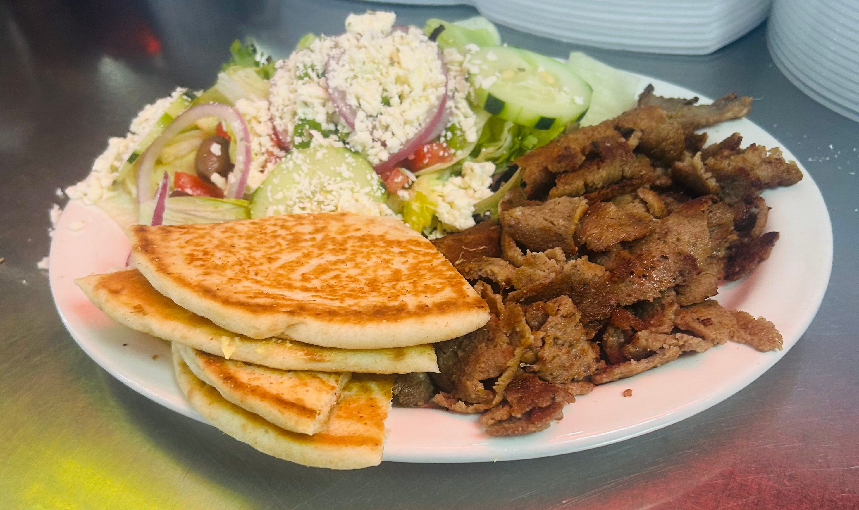 Gyro Platter.