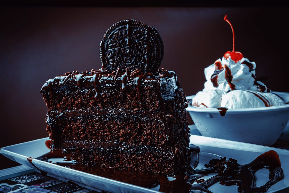 Chocolate Cake.