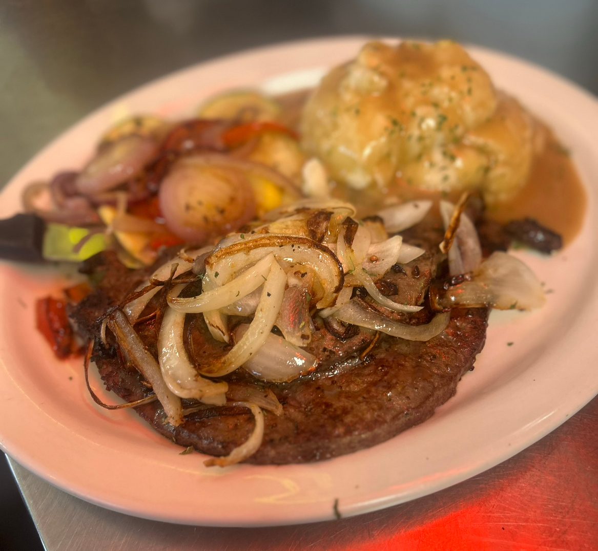 Chopped Steak 16 Oz.