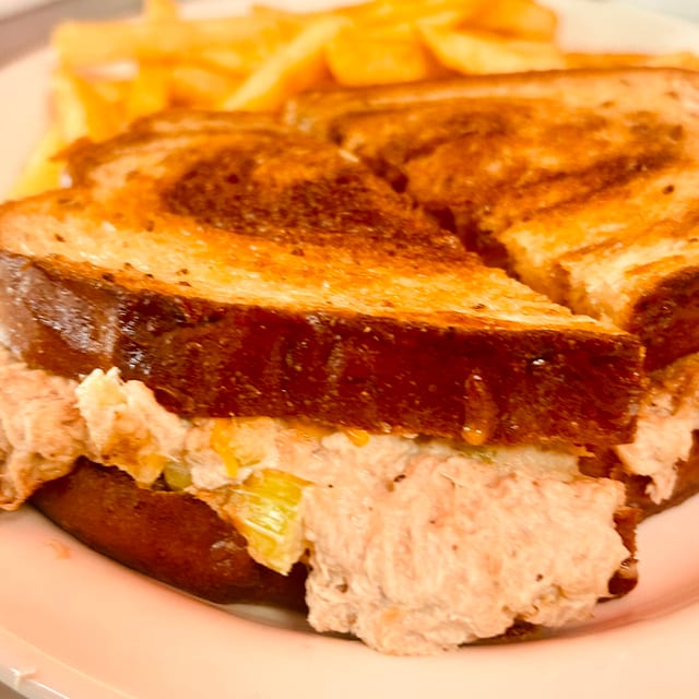 Tuna Melt Sandwich.