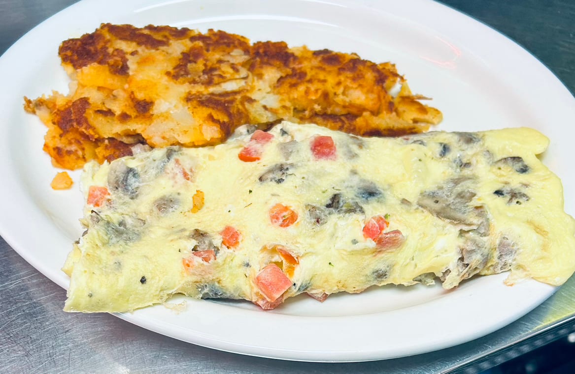 Stromboli Omelette.