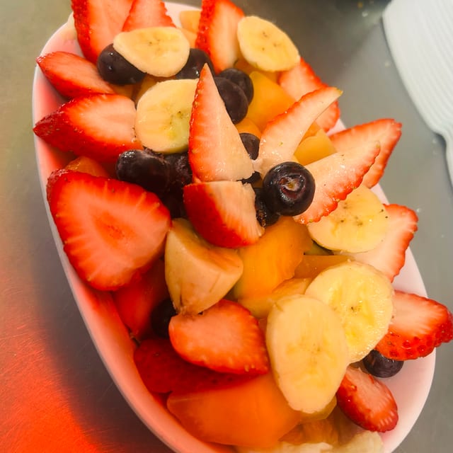 Fresh Fruit Salad.