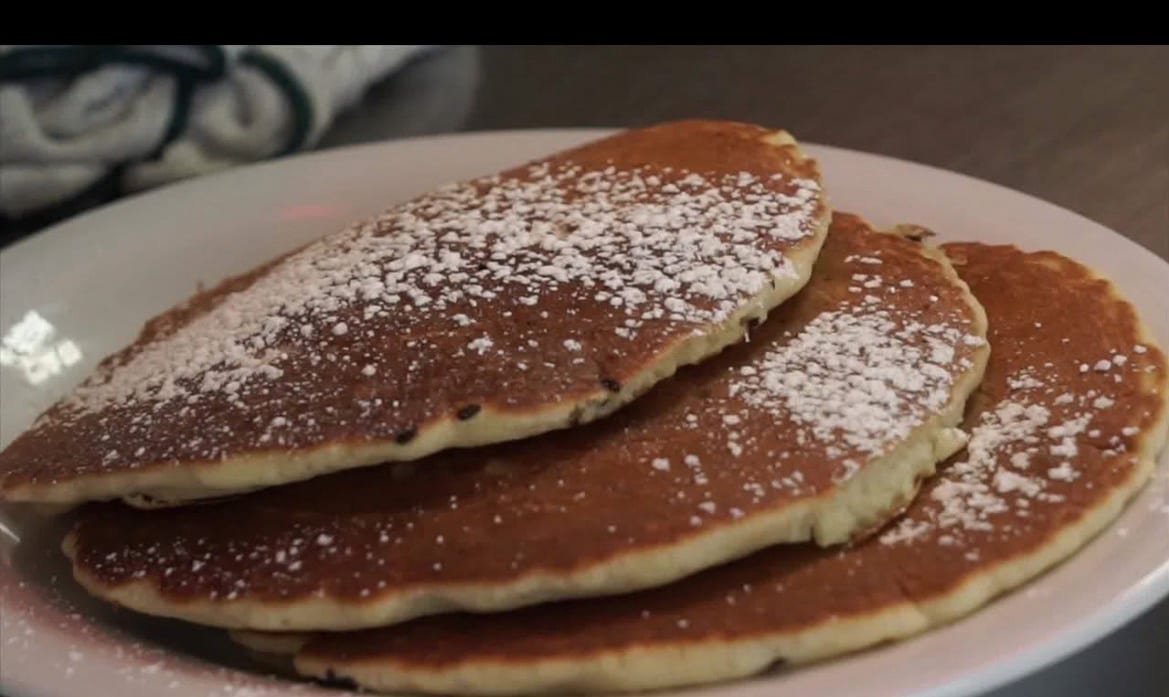 Chocolate Chip Pancakes.