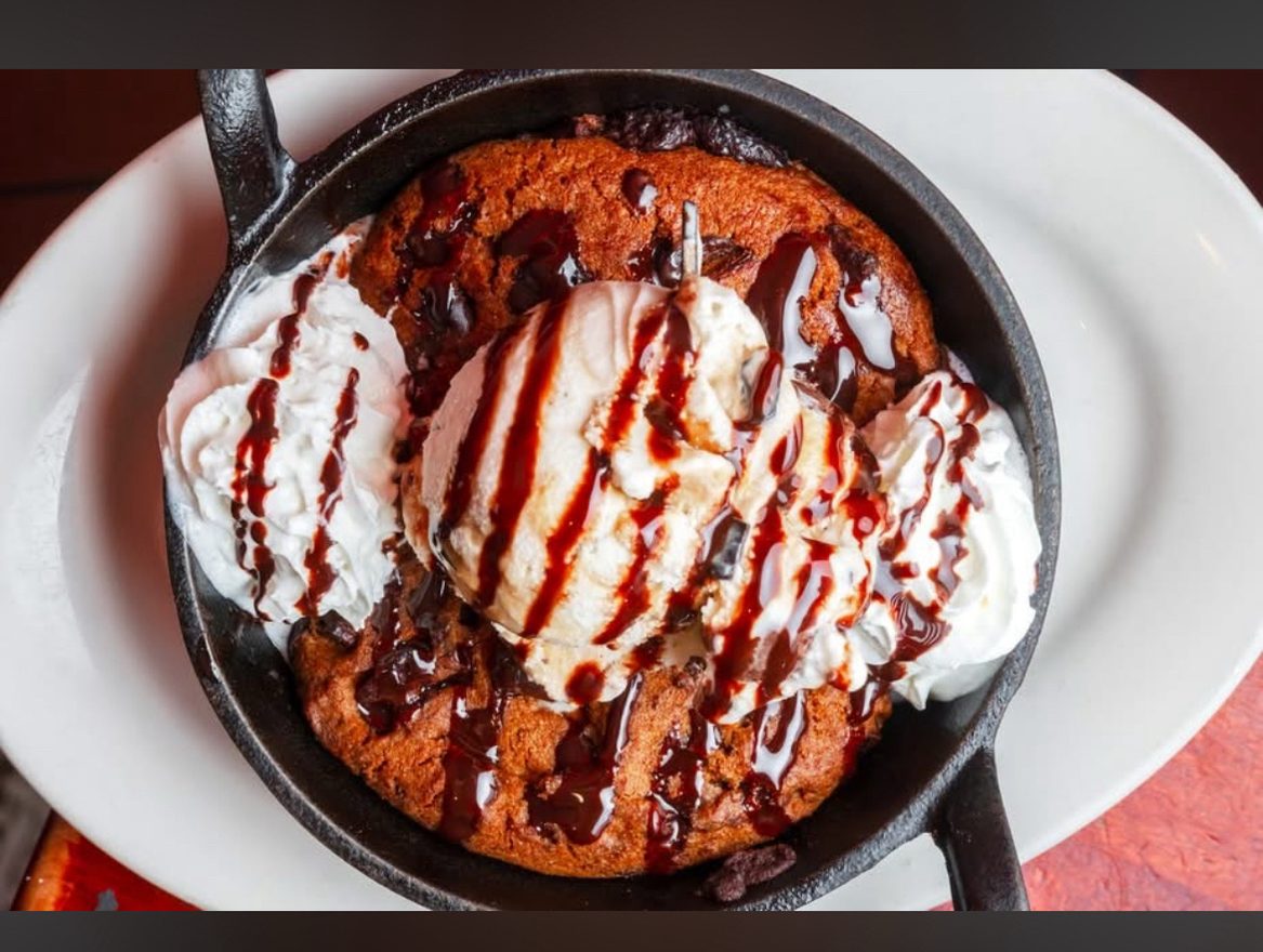 Warm Fresh Colossal Cookie Delight.