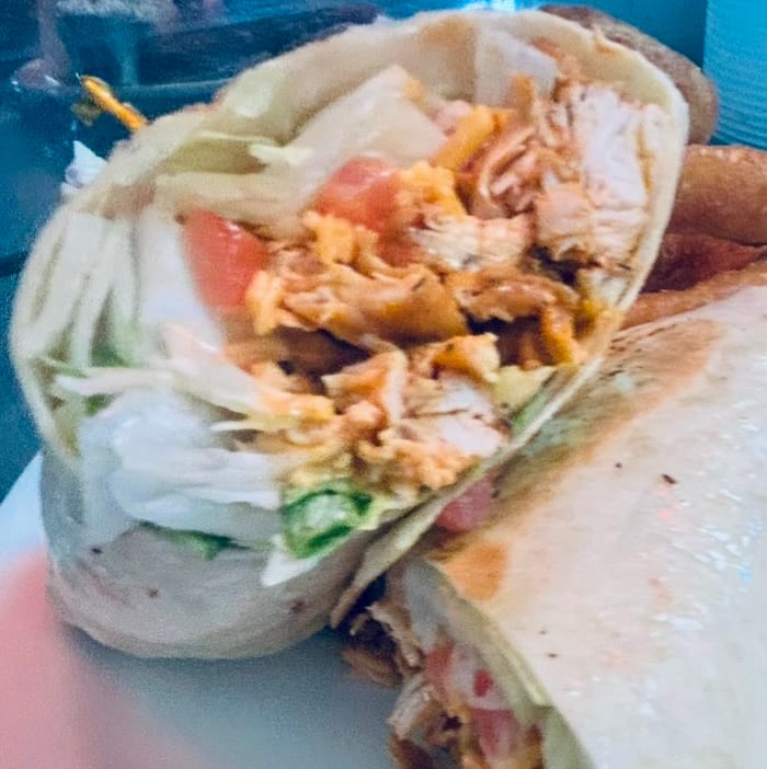 Texas Chicken Wrap.