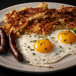 Two Eggs, Home Fries or Grits, One Meat and Toast