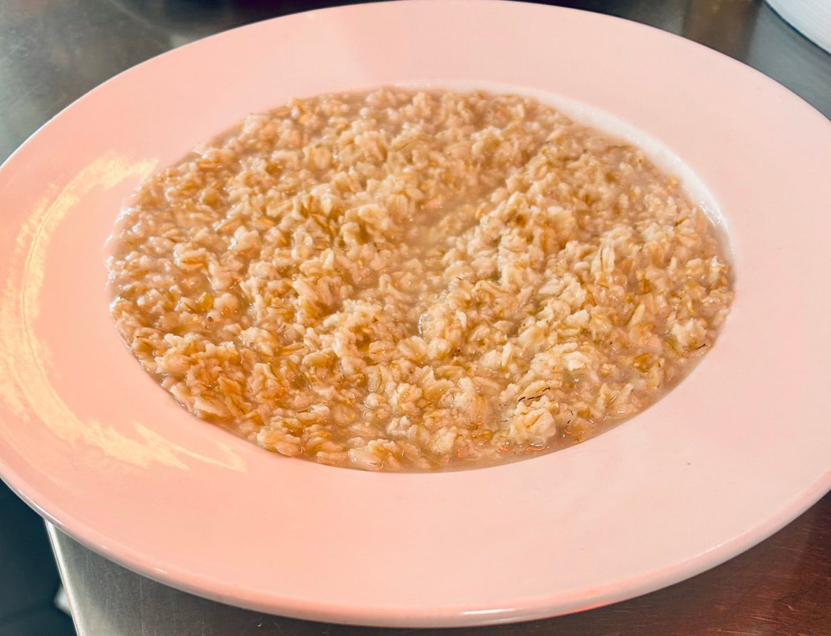 Hot Bowl of Oatmeal.