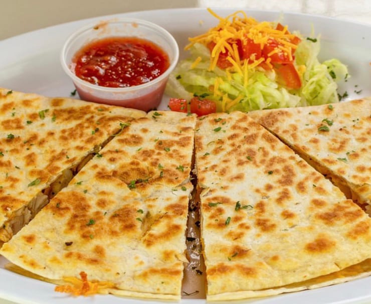 Cheese Quesadillas.