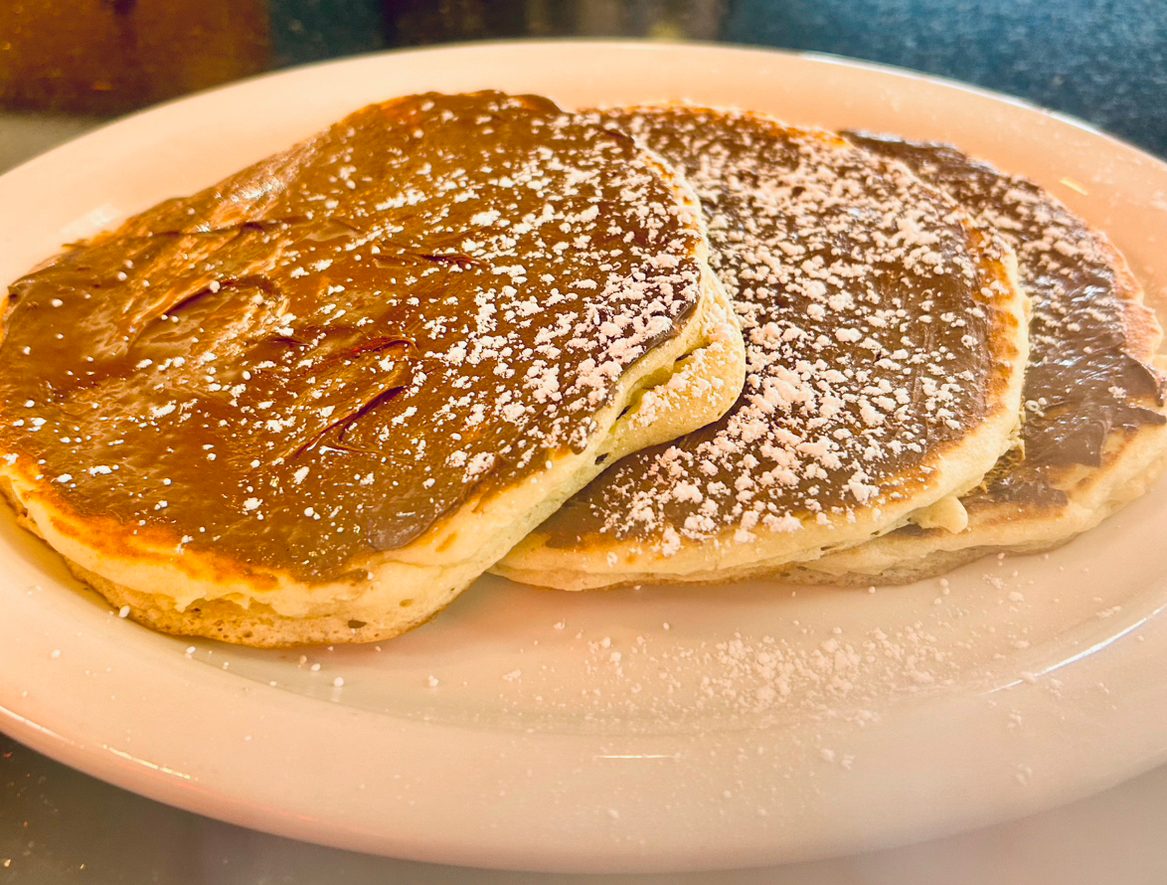 Nutella Pancakes.