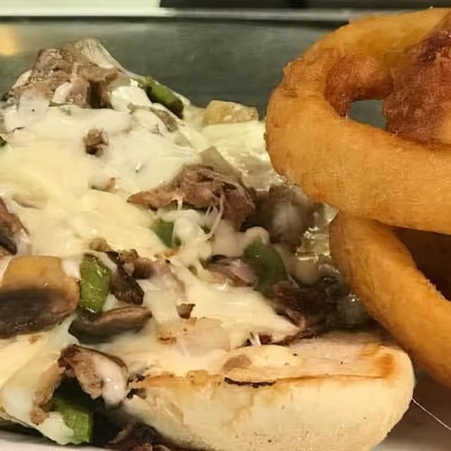 Philly Cheesesteak Sandwich.