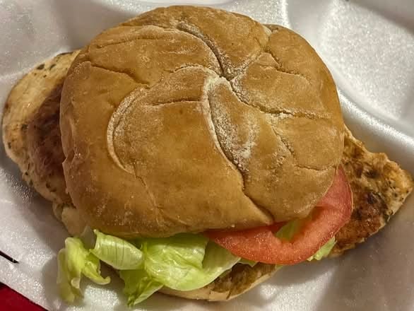 Grilled Chicken Sandwich.