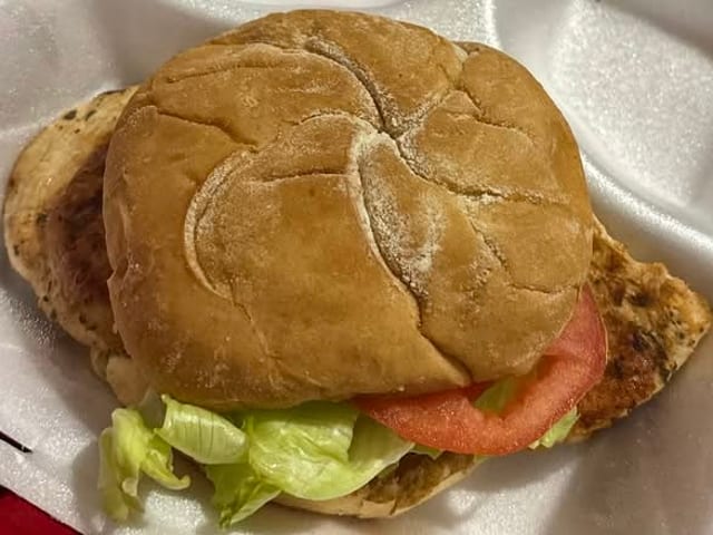 Grilled Chicken Sandwich.
